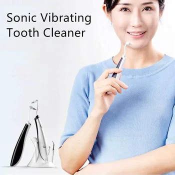 5 В 1 Електрически ултразвукова зъбни скейлер Sonic Сладко За премахване на зъбен камък, Чисти, Лек за избелване на зъбите, премахване на зъбен камък