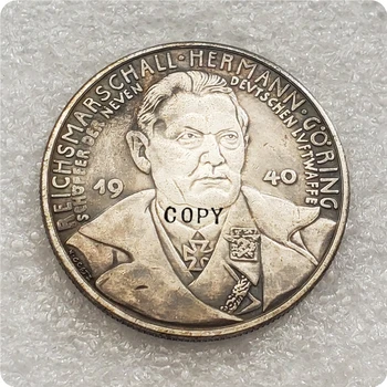Възпоменателна монета от 1940 г. Карл Гетца Германия