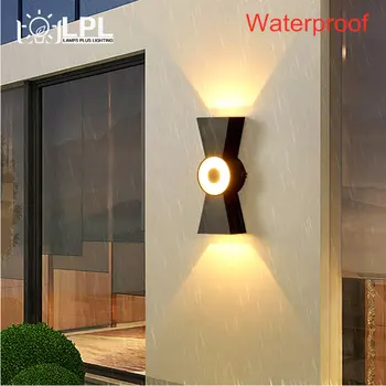 Led водоустойчиви, с монтиран на стената лампа IP65-12W, модерно вътрешно и външно оформление, двуглавият монтиран на стената лампа от алуминиева сплав