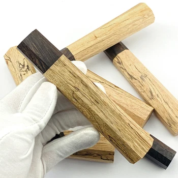 Осмоъгълна дръжката на ножа на майстор-готвач в японски стил, дръжката на ножа е за рязане на риба, дръжка за смяна на дръжки, инструмент за производството на аксесоари със собствените си ръце
