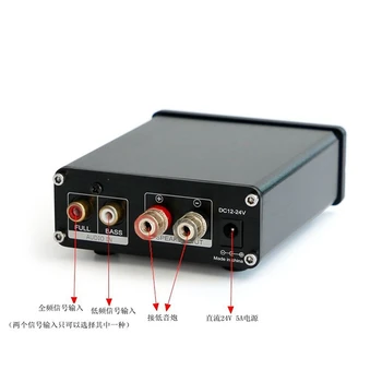 D100 TPA3116 100 W DC18V-24V стерео усилвател и субуфер клас D аудио такса усилвател на мощност