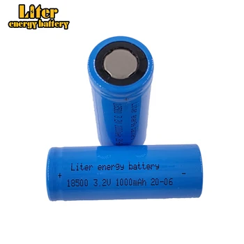 3.2 В LFR 18500 LiFePO4 батерии 1000 mah акумулаторна елемент за Слънчева led Осветление и динамиката на