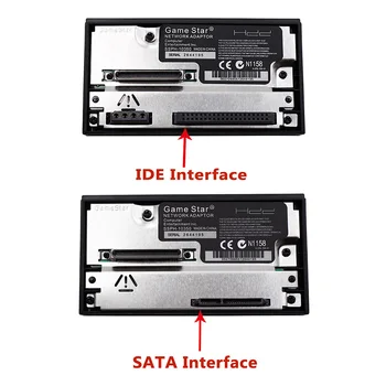 Интерфейс SATA захранващ Адаптер За игрални конзоли PS2 Fat Адаптер с конектор SATA/IDE Твърд Диск За Sony Playstation 2 с Жак Fat Sata