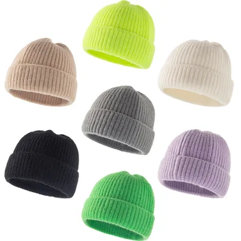 Зимни шапки за деца, вязаная детска шапка 2022, детски шапки за момичета и момчета, топла шапка, детски аксесоари