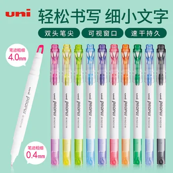 Uni ГНОЙ-103T Маркерная Дръжка Propus Window Twin Tip Marker Pen Япония
