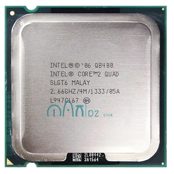 PC-компютър на Intel Core 2 Quad Processor Q8400 (4M Cache, 2.66ghz, 1333mhz FSB) Настолен процесор LGA775