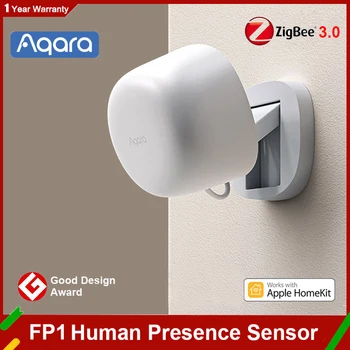 Aqara FP1 ZigBee 3.0 Сензор за присъствие на човека точност ръководят детектор Умен Дом Сензор за присъствие на човешкото тяло Поддръжка на Apple Homekit
