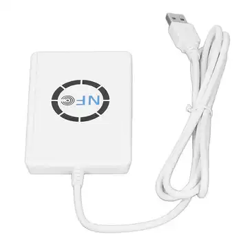 USB NFC четец IC Card Reader Писател Фотокопирна машина Безконтактен 13,56 Mhz 424 Кбит/с за NFC етикети FeliCa