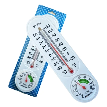 Стенен дигитален термометър, влага, сензор за температура в оранжерията, влагомер, метеорологичната станция за дома