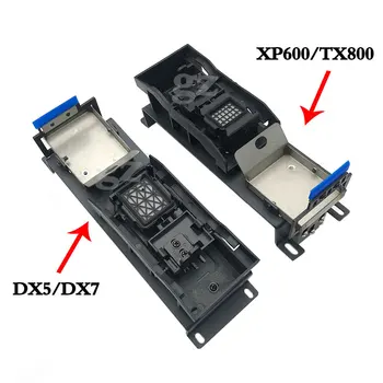 Еко сольвентный принтер DX5 DX7 cap топ в събирането на блок почистване на печатащата глава за Galaxy Yinhe UD Lecai Locor TX800 XP600 станция за пречистване на глави