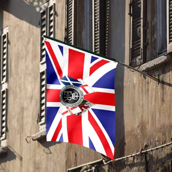 Юбилейна флаг на кралица Елизабет II, флаг Union Jack 2022, британски сувенир с изображение на нейно Величество Кралицата на 70-годишнината