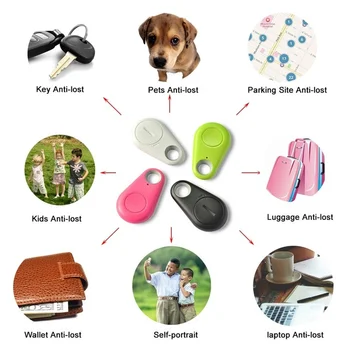 1 бр. Bluetooth тракер за търсене на ключове, интелигентно устройство за защита от загуба, GPS етикети, аларма за намиране на ключове, за деца, за домашни кучета, котки, портфейл, чанта, тракер