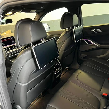 Стила на потребителския интерфейс 2023 най-Новият Продукт за Забавление останалите главата на задната седалка на BMW Android 12.0 Система с 11,6-инчов Автомобилен Подушечным Монитор 2 ЕЛЕМЕНТА