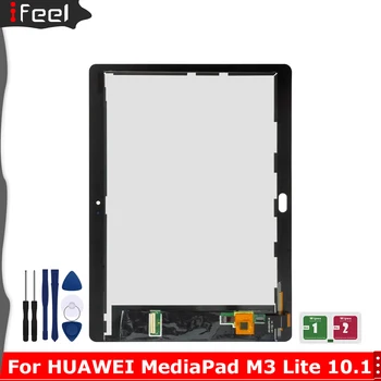 10.1-инчов Дисплей За Huawei Mediapad M3 Lite 10 BAH-AL00 BAH-W09 BAH-L09 LCD сензорен дисплей, Дигитайзер, В Събирането, Подмяна на