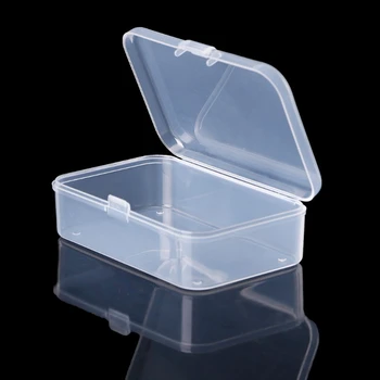 2023 Нов Правоъгълна Пластмасова Прозрачна Кутия За Съхранение, Контейнер За Събиране, Органайзер