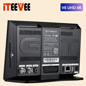 1 бр. сателитен приемник GTmedia V8 UHD DVB-S2, T2-MI MARS DVB-S/S2/S2X DVB +T/T2/ISDB-T/Кабел (J83.A/C)/ATSC-C (J83.Б) от склад в Испания
