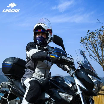 Костюм за моторните състезания LYSCHY, топло есенно-зимни мотоциклетът яке, водоустойчив състезателен костюм за мотокрос, яке за мотокрос