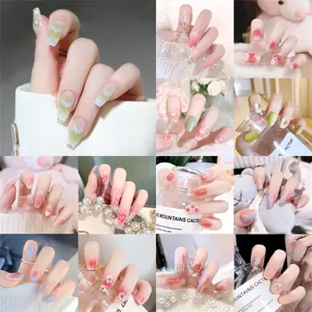 Режийни ноктите, за многократна употреба стикери за нокти, триизмерни, подходяща за чорапи, изработени от висококачествен материал Abs, апликации за нокти, козметични ноктите