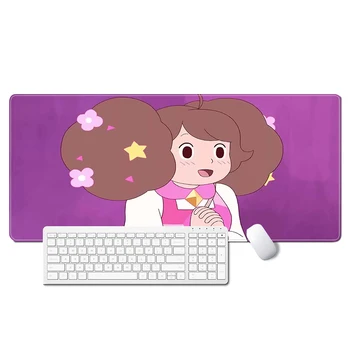 Подложка за мишка Kawaii Bee и Puppycat, геймерский шкаф, клавиатура за PC, тенис на мат, компютърни, Офис игрови аксесоари, сладък подложка за мишка, аниме-подложки