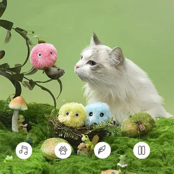 Магически Интерактивни Играчки за котки, Плюшени Топки, Аксесоари за котето Gatos Аксесоари за домашни любимци Smart Products Доставки Tunel Para Гато