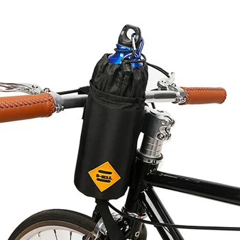 Чанта за каране на волана, леката велосипедна дръжка, изолирано чанта за бутилка с вода, чанта за кормилото на планинска езда, Аксесоари за велосипеди