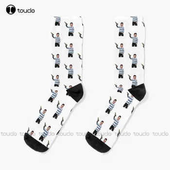 Нови Чорапи Хасбуллы Магомедова, Смешни Чорапи, Персонални Чорапи за възрастни Унисекс по Поръчка, Популярни Подаръци
