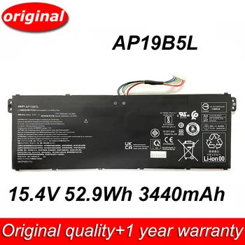 Нов AP19B5L 15,4 V 52.9 Wh 3440mAh Оригинална Батерия за лаптоп Acer Aspire 5 A515-43 DDR4 R057 R19L R22T серия SF314-42