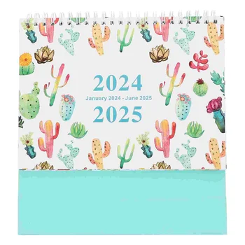 Настолно украшение Календар на 2024 година, Тенис на Флип, Канцеларски материали, на Хартиен Календар на 2024 година