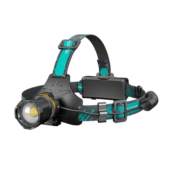 Интелигентен индукционный led главоболие фенер USB Head Light с телескопическим увеличението за аварийно риболов, Вело светлини NOV99