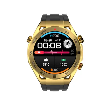 Смарт часовници SK4 Ultimate BT Call, Кратко Видеоуправление, Безжична Зареждане, NFC, Мъжки бизнес, Спортен Фитнес следа от неръждаема стомана