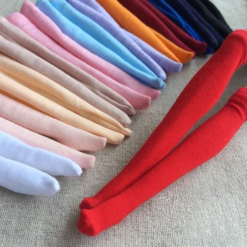 Нови 10 чифта разноцветни чорапи за Blythe, Момоко, ОБ, Азоне, Барби, аксесоари за кукли 1/6