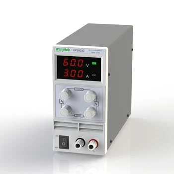 KPS 603D Регулируема машина за висока точност ключ с двойна led дисплей, функция за защита на източник на постоянен ток, ЕС