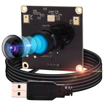 13-Мегапикселов-USB Модул на Камерата е Широкоъгълен Обектив, Без Изкривяване 3840*2880 IMX214 С Фиксиран Фокус UVC ВИДЕОНАБЛЮДЕНИЕ Такса за Уеб-камери за Заснемане на документи