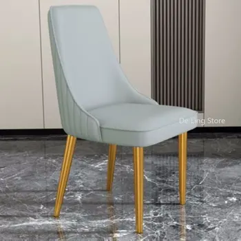 Дизайнерско луксозно кресло за Спални Ресторант на открито Модерен стол Акцент на открито Салон Вечеря Cadeiras комплект градински Мебели