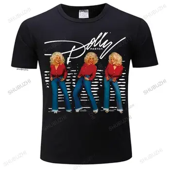 Безплатна доставка тениска Dolly Parton, Реколта тениска Унисекс с къс ръкав, памучен тениска пълен размер, мъжки летни модни тениски евро размера на