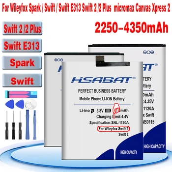 Батерия HSABAT SPB0116 SWB0115 за Wileyfox Spark/Swift/Swift E313 за Wileyfox Swift 2/2 Плюс за micromax Платно Xpress 2