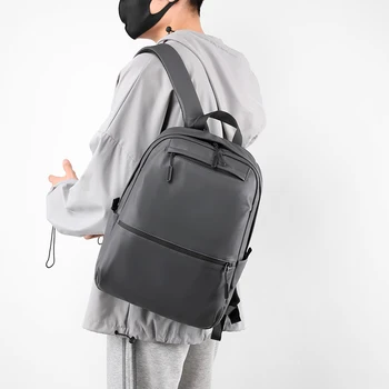Чанти за жените, лидер на продажбите 2023, ученическа раница с голям капацитет, модерна однотонная чанта за лаптоп, универсална водоустойчива чанта на рамото