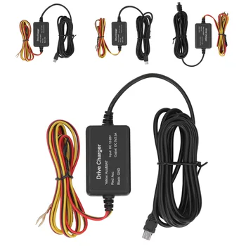 Комплект кабели за видеорегистратора Широка съвместимост, захранващ кабел за видеорегистратора за GPS-навигатор