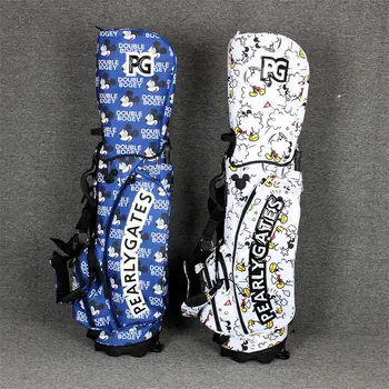 Чанта за голф PearlyGates с монтиране на стена на Синьо-бялата Чанта-поставка Pearly Gates за мъже 골프가방 골프백