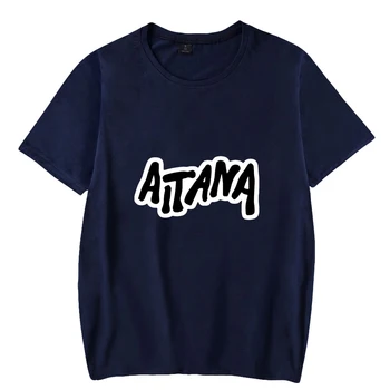 Тениска Aitana Ocana, Класически Дамски Модни Дрехи с Принтом, Лятна Тениска с къс ръкав За Момичета, Harajuku, Ежедневни Дамски Блузи Y2K, Тениска
