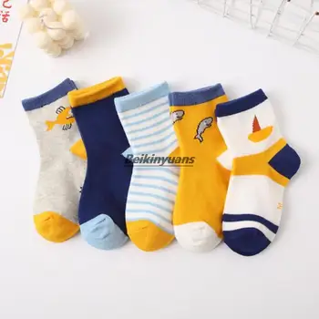 Детски чорапи, детски памучни чорапи с герои от анимационни филми, за момчета и момичета в стила на four seasons, японски сладки чорапи princess wind