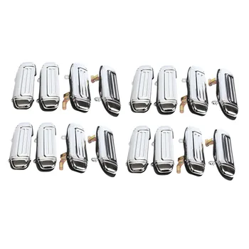 16X Автомобилни хромирани дръжки на вратите Аксесоари за Mitsubishi Pajero 1992 1993 1994 1995 1996 1997