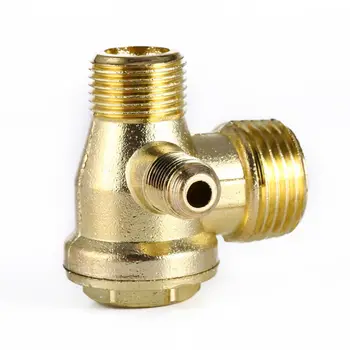 3-ходова еднопосочен клапан Свързващи фитинги за тръби с високо качество 42x39 мм за смяна на въздушния компресор Контролни аксесоари