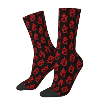Чорапи с символ на анархията мъжки дамски есенни чорапи Harajuku