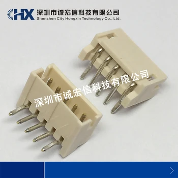 10 бр./лот, S5B-ZR (ЛФ) (SN) със стъпка 1,5 мм, 5 контактите, R/A, Обжимные конектори тип 