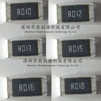 20PCS SMD Чип-резистор 2512 1% R010 R012 R013 R015 R016 R018 0,01 R 0,012 R 0,013 R 0,015 R 0,016 R 0,018 R 6,4*3,2 mm 1 W