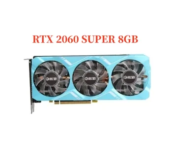 GALAXY RTX 2060 Super 8GB 2060S GDDR6 256 Битова видеокарта Поддръжка на GPU графична карта за Десктоп дънна платка с процесор Intel, AMD