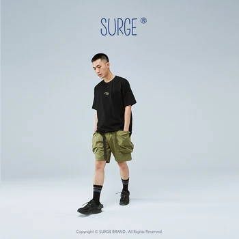 Къси панталони-карго Surge 3d с по-голям джоб от плат cordura, здрава регулируема талия за градски улици