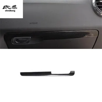 1 бр., декоративна капачка арматурното табло от страната на пътника от въглеродни влакна, ABS, аксесоари за автомобили AUDI TT 2008-2014